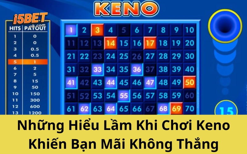 Những Hiểu Lầm Khi Chơi Keno Khiến Bạn Mãi Không Thắng