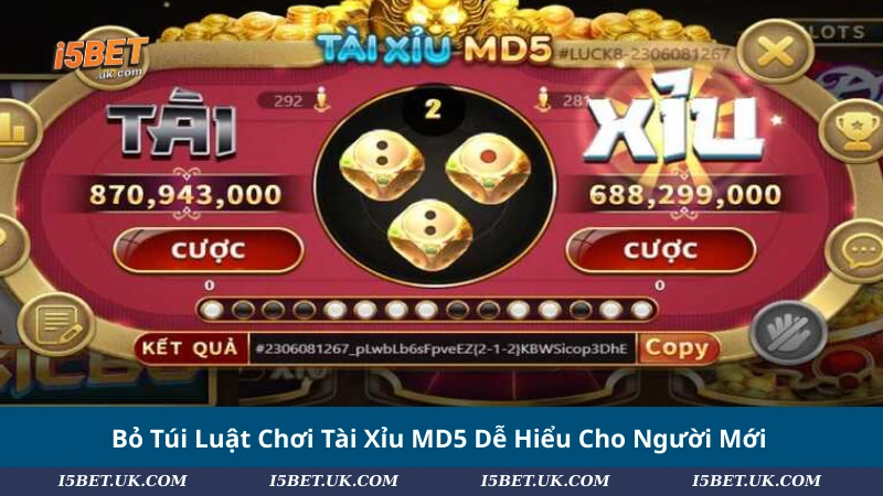 Tài Xỉu MD5: Cách Chơi, Thuật Toán Và Chiến Thuật Thắng Lớn Bỏ Túi Luật Chơi Tài Xỉu MD5 Dễ Hiểu Cho Người Mới